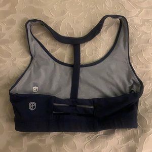 Born primitive 1RM sports bra navy blue